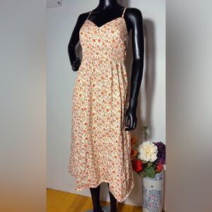 Floral Spaghetti Strap Dress